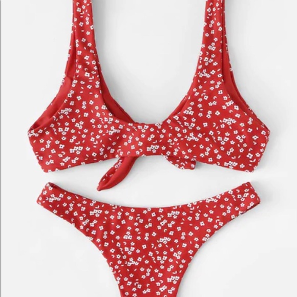 BIKINI TOP AND BOTTOM ( RED )*** - Picture 2 of 8